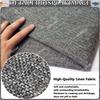 JACOJE Indoor/Outdoor Cushion Seat Square Non-Slip Chair Pads 1/2/3/4cm Thick Chair Cushions with Machine Washable Cover(@19,20x20x4in) view 4
