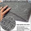JACOJE Indoor/Outdoor Cushion Seat Square Non-Slip Chair Pads 1/2/3/4cm Thick Chair Cushions with Machine Washable Cover(@6,16x16x1in) view 4