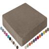 JACOJE Indoor/Outdoor Cushion Seat Square Non-Slip Chair Pads 1/2/3/4cm Thick Chair Cushions with Machine Washable Cover(@7,16x16x4in) view 1