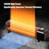 Electric Baseboard Heater, Base Board Heaters for Indoor use with Drying Rack, 12H Timer & 15C-35C Temperature Setting & IPX4 Waterproof view 3