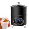 12L Yogurt Maker with LED Display - 360 Constant Temperature Fermentation for Homemade Yogurt, Natto, & Rice Wine - Easy & Efficient Kitchen Appliance view 1