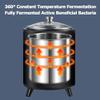 12L Yogurt Maker with LED Display - 360 Constant Temperature Fermentation for Homemade Yogurt, Natto, & Rice Wine - Easy & Efficient Kitchen Appliance view 3