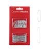 Christmas Tree Decorative Hanging Accessories Metal S-Hook Christmas Supplies Hook(Silver Small Hooks (150pcs) view 1