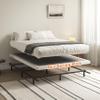 ZASHONT 2 Inch Thin Box Spring for Full Bed Bases - Heavy Duty Metal Mattress Foundation with Fabric Cover,Low Profile Full Box Spring Only,Noise Free,Easy Assembly view 4