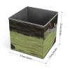 Hi Bear Sit on The Lawn Storage Box Simple Style Storage Cubes Folding Closet Organizers Fabric Boxs with Double Handles for Organization Pantry Closet Shelves Offices view 2
