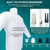 Automatic Ironing Machine,Upgraded Touched,Built in Aromatherapy Tank,Quick Wrinkle Remover&Ironed Dry,360 Without Spots Drying(Optiond) view 4