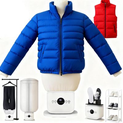 4 in 1 Hot Air Dryer & Automatic Iron Machine Inflatable Garment Steamer,for Effortless Ironing & Drying, Protects Delicate Fabrics