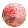 OQATNXUR 1pc 900-1000g Red Stripe Pork Stone Quartz Crystal Sphere Ball view 1