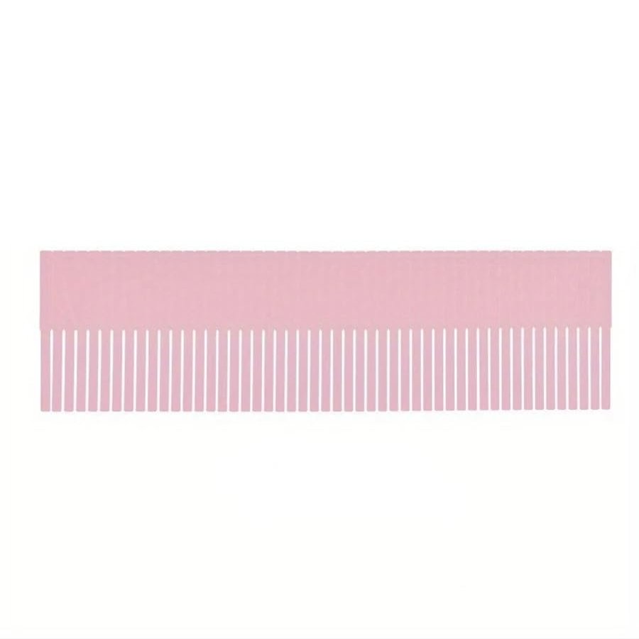 10Pcs Drawer Dividers,Adjustable Divider Drawer, Drawer Organiser System, Drawer Divider for Cupboard,(Pink 38x11cm)