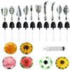 10pcs Pudding Nozzle + 1 Decoration Needle 3D Jelly Flower Cake Gelatin Art Tool view 1