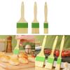 3 Pack Professional Pastry Brush Set Baking Brush Pastry Utensil Baking Accessory PP Material Gift for Cooking Lover view 2
