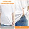 8Pcs Magnetic Clothing Clips with Chain, Multi-Function Magnetic Clothing Clips for Women Clothes Sleeves, Blouses, T Shirt, Pants(Color:Gold+Silver+Black+Rose Gold) view 4
