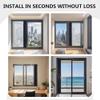 6-Outlet Window Exhaust Fan with 10 Wind Speeds & Remote Control, Adjustable 31.5-38in (80-128cm) Retractable Design for Efficient Air Circulation. view 2