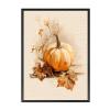 HSHYXARTYX Canvas Art Poster Rustic Autumn Pumpkin Botanical Art Print Bedroom and Kitchen Office Wall Decoration 8X12inch view 1