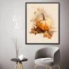 HSHYXARTYX Canvas Art Poster Rustic Autumn Pumpkin Botanical Art Print Bedroom and Kitchen Office Wall Decoration 8X12inch view 3