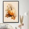 HSHYXARTYX Canvas Art Poster Rustic Autumn Pumpkin Botanical Art Print Bedroom and Kitchen Office Wall Decoration 8X12inch view 4