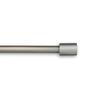 Casafoyer Bertha Curtain Rod 5/8 inch 48-84 Inch - Satin Nickel view 1