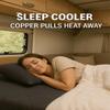 Therapedic 10-inch RV Comfort Series Copper Memory Foam RV Mattress, Copper-Infused Stretch Knit Cover, Cooling, Pressure-Relieving Support (72x80 RV King) view 3