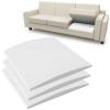 3 Pcs Couch Cushion Support for Sagging Seat, 23.6" x 23.6" Curved High-Density Foam Couches Saver Pads, Sofa Cushion Supporter Boards for Under Cushions Saggy Repair, White view 1