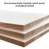 Bathroom Wall Cabinet Storage Solid Wood Panel Adjustable Shelf Height Bathroom Cabinet Wall Mount Wooden, Multi Layer Storage Dusts Proof and Tidy, Drill Hole Installation(White,60 * 75cm) view 4