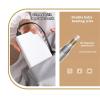 Portable Heated Blanket Shawl Wrap for Women, USB Electric Heating, Rapid Warm Wearable Electric Shawl, Machine Washable(Apricot) view 3