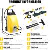 Steam Cleaners, Heated Carpet Extractor, 9 Versatile Brush Heads for Home Furnishings, Range Hoods, Grout Lines and Vehicle Detailing, Multi-Purpose Steam Cleaner view 4