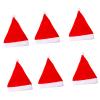 arzgul Soft Plush Santa Hats Classical Design Christmas Cap For Adult Kids Indoor Outdoor Holiday Party Gathering Headpiece(Short plush hat adul,6) view 1