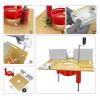Router Lift Base Woodworking Lifting Table Base Maximum 47mm Aluminum Alloy Stainless Steel Hand Crank System for DIY Router Workbench Precision Woodworking view 3