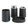 Bathroom Accesories Set Bath Set Bathroom Toothbrush Cup Soap Dispenser Accessories House Decor Aesthetic(Black) view 4