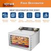 Electric Food Dehydrator Commercial Freeze Dryer with Timer Temperature Control Stainless Steel Fruit Dryer for Jerky Beef Herbs Vegetables Dog Treats view 3