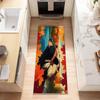 2ft8inx30ft Non Slip Hallway Runner Rug with Rubber Backing Soft Fuzzy Washable Low-Pile Carpet, Non-Shedding Stain Resistant Kitchen Mat for Laundry Living Room view 1