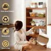 5 Pcs Wire Shelf Covers for Pantry Kitchen Closet Bathroom Office, Moisture-Resistant & Removable, 0.3 Inch Thick PVC Shelf Covers for Wire Shelving view 3