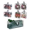 VENO 7 Pack Christmas Decoration Storage Bundle (2 Pack Wrap-Around Handles Bag + 4 Pack Wreath Storage Bag + 1 Pack 7.5 ft Tree Storage Bags) view 1