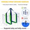 VENO 7 Pack Christmas Decoration Storage Bundle (2 Pack Wrap-Around Handles Bag + 4 Pack Wreath Storage Bag + 1 Pack 7.5 ft Tree Storage Bags) view 4