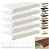 5 Pack Wire Shelf Covers, Wire Rack Covers for Pantry Durable PVC Shelf Shelving 0.31in Thick, Moisture-Resistant Shelves Cover for Store Pantry Kitchen Removable Closet, #034, 21x20x2 in view 1