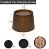 Sopicoz Wood Bed Risers (2 inch Round 4pcs) view 2