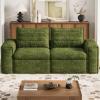 77" Cloud Loveseat Sofa, Deep Seat Couch with Pillows, Modern Comfortable Upholstery Boneless Sofa, 1 piece for Living Room, Bedroom, Apartment, Removable CoverNo Assembly Required, Algae Green view 1