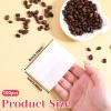 100 Pcs Disposable Tea Bags for Loose Leaf Tea, Disposable Tea-Filter Bag Fillable Empty Loose-Tea Sachet Bag Spice Bags for Cooking 2.36 x 3.15 Inch view 2