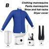 ShaiVrissian Automatic Ironing Dummy,Humanoid Automatic Ironing Machine,Upgrade Touch Type,One Click Use,Internal Sock Clips,for Shirts,Blouses,Trousers,All Fabric Types B view 2