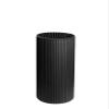 8. Inch Kitchen Knife Holder StandCompatible For Chef Ceramic Inserted Plastic Bucket Storage Tools(Black B) view 1