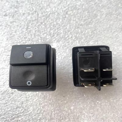 1PC R11-8Q Illuminated Push-Button Self-Locking Switch for Steam Machine/Vacuum Cleaner 16(12) A 250VAC