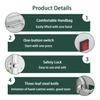 AiODiO 200W Electric Scallion Cutter Machine,Commercial Scallion Chopper,Stainless Steel,1.5-35mm Adjustable,150kg/h,700 RPM,for Garlic, Potato & Cucumber 110V view 3