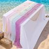 1 Pack Sequin Table Runner,Party Decor for Birthday Wedding Dining Events Glittery Table Cover Accessorie(White) view 2