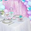 1 Pack Sequin Table Runner,Party Decor for Birthday Wedding Dining Events Glittery Table Cover Accessorie(White) view 4