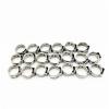 Bag of 20 X Stainless Stepless Clamps(Suit 8/9.5/10.5/12.8/14.5/16.5/18.5/20.5MM OD) hardware tool(KL06736) view 1