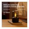 120ml Humidifier with Candlelight Design, USB Portable Humidifier for Bedroom, Sleep Aid, Home Decor and Dry Air Relief(Black) view 4