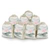 HETVBNS Cotton Linen Drawstring Bags (8-Pack) - 4.9x6.7 Inches Small Pouches Lotus Storage Bag for Cosmetics, Reusable Gift Bags for Jewelry, Travel, Wedding view 1