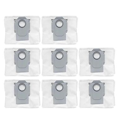Dust Bag For XiaoMi for Roborock S7 MaxV Ultra / Q5+ / Q7+ / Q7 Max+ / T8 S8+ S8Pro Ultra Robot Vacuum Cleaner Dustbin Dust Box stability(8 PCS)