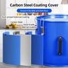 Fryer Grease Bucket 8 Gal, Oil Disposal Caddy, Steel Fryer Oil Bucket With Rust-Proof Coating, Oil Transport Container for Hot Cooking Oil Container With Lid & Lock Clips & Filter Bag view 3