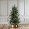 Mr. Christmas 6.5 ft Memory Wire Pre-Lit Artificial Christmas Tree with 500 Dual LED Lights, 10 Light Functions, Easy 3-Section Assembly, Includes Storage Bag view 2